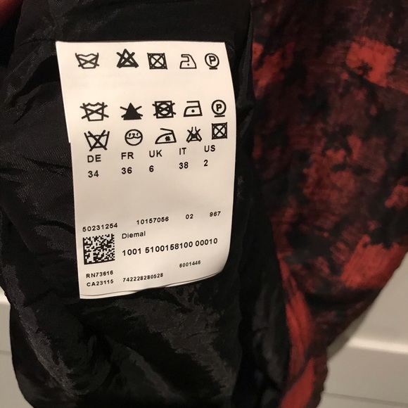 BOSS Hugo Boss houndstooth silk dress - Picture 8 of 8